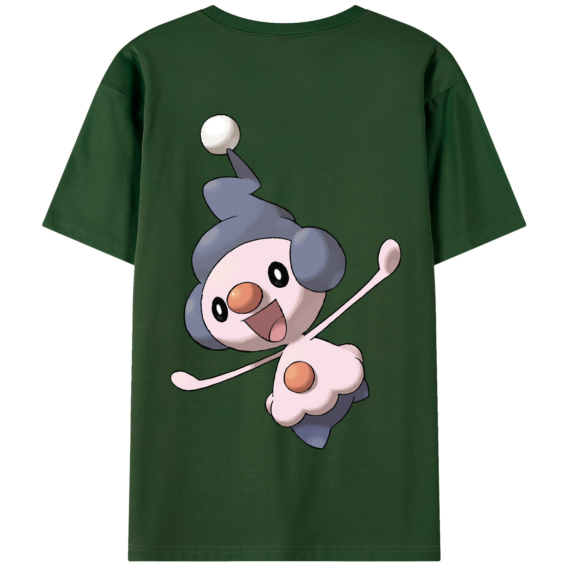 （画像用） ポケットモンスター Pokémon 綿100％半袖Tシャツ（背面プリント）